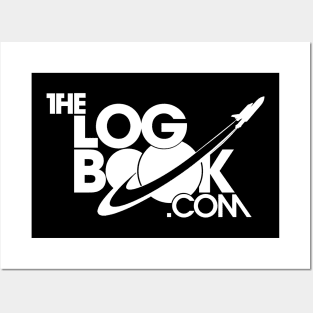 theLogBook.com New Logo in white - Shuttle Posters and Art